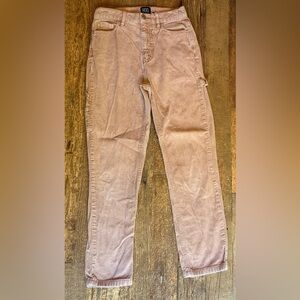 BDG Urban Outfitters Slim Straight Brown Corduroy Carpenter Pants Size 25